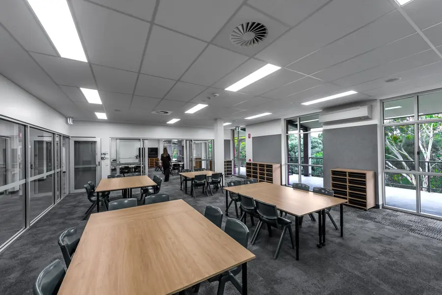 Completed learning space fitout